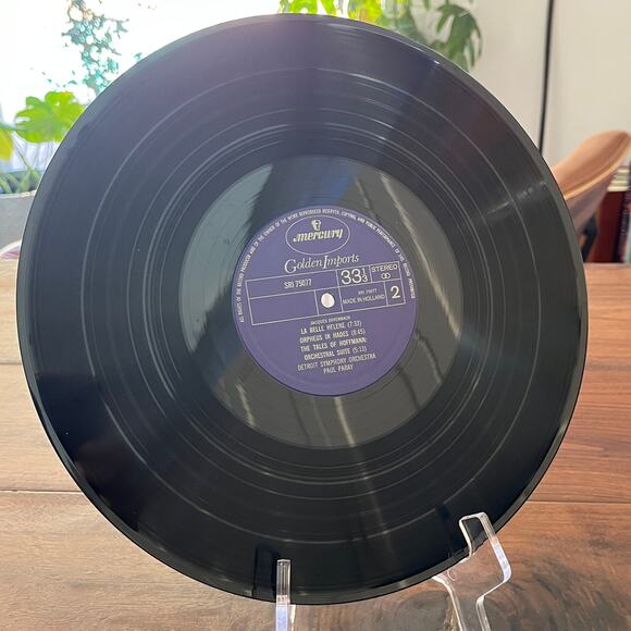 French Overtures Paul Paray Vinyl LP Mercury SRI 75077 Import Netherlands - Picture 6 of 7